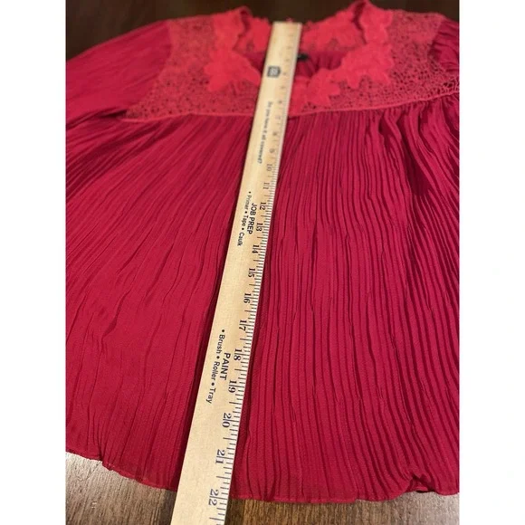 Nanette Lepore Women's Blouse Size 8 Cottagecore Whimsical Fairycore Romantic - Picture 10 of 12